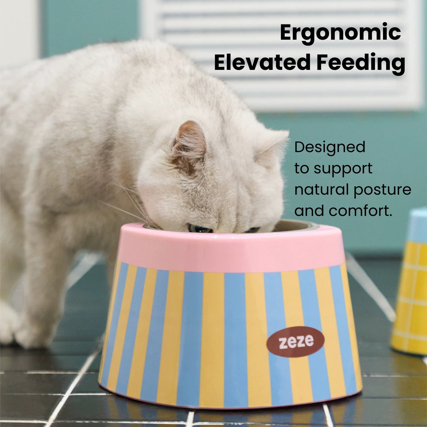 zeze Stainless Pet Bowl