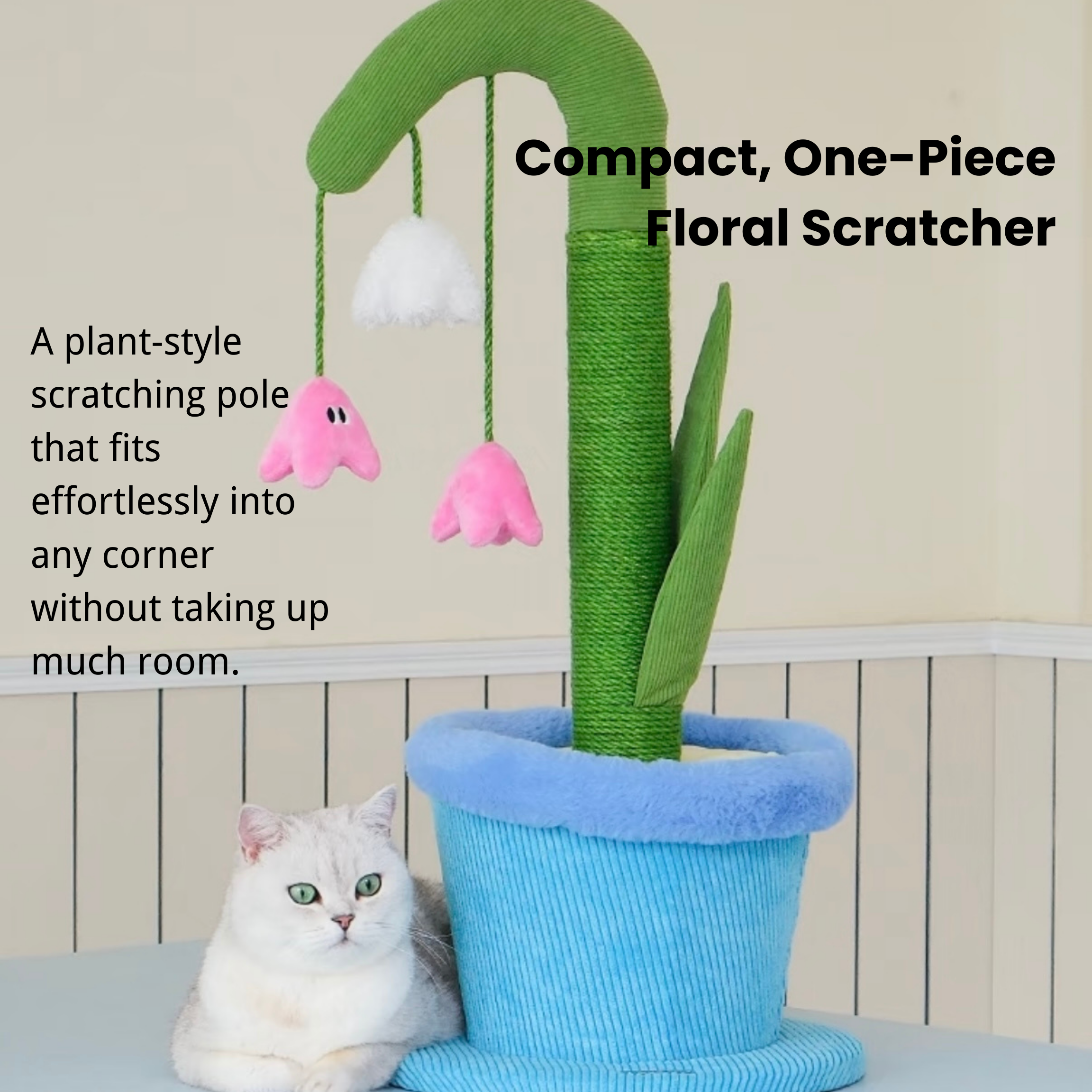 zeze Blooming Lily Cat Scratcher