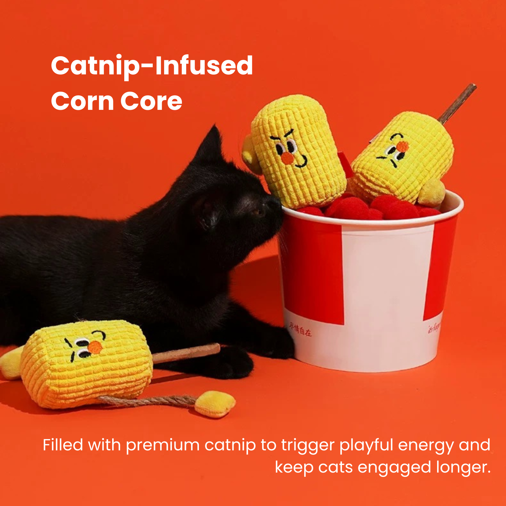 Silvervine Matatabi Wood Pet Toy With Catnip