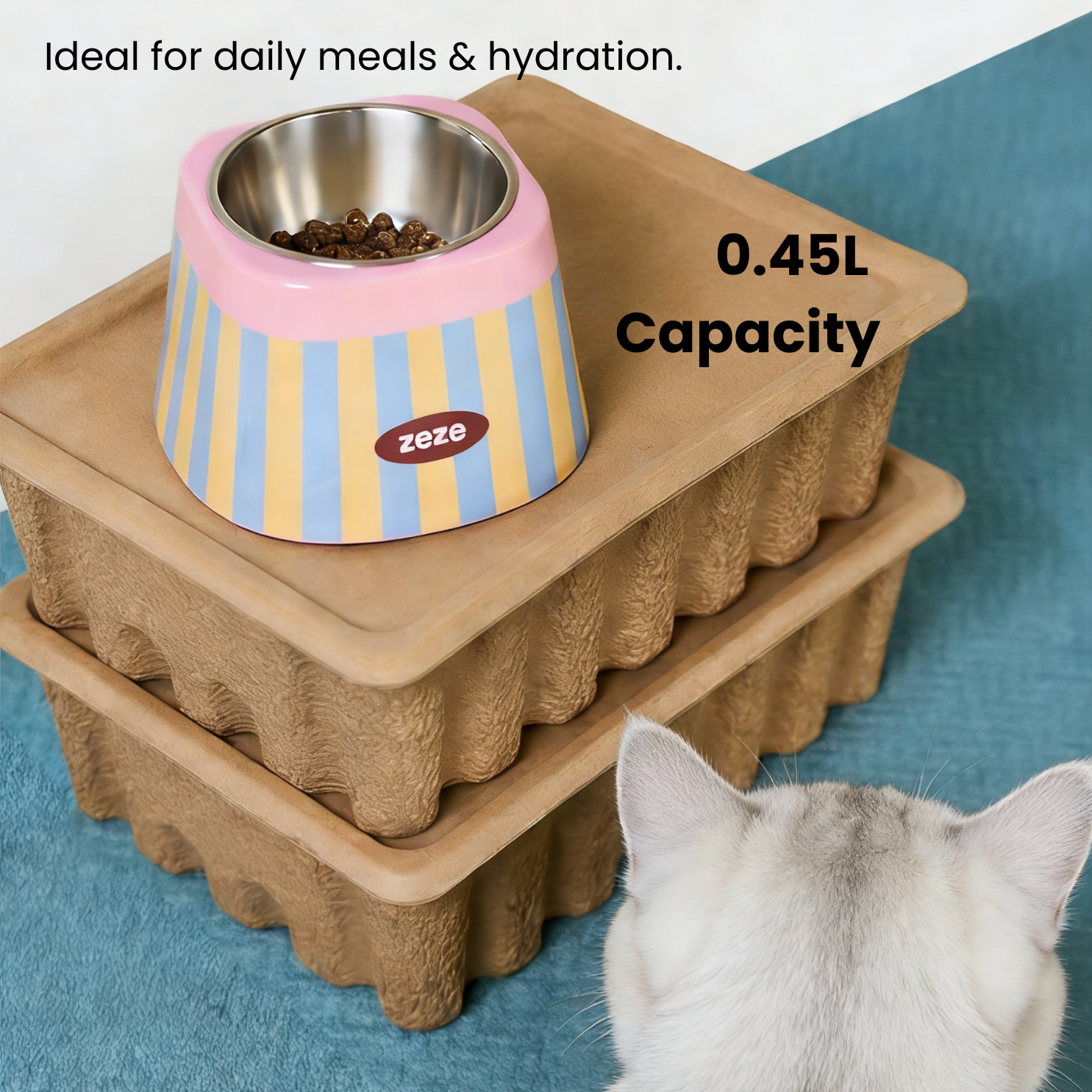 zeze Stainless Pet Bowl