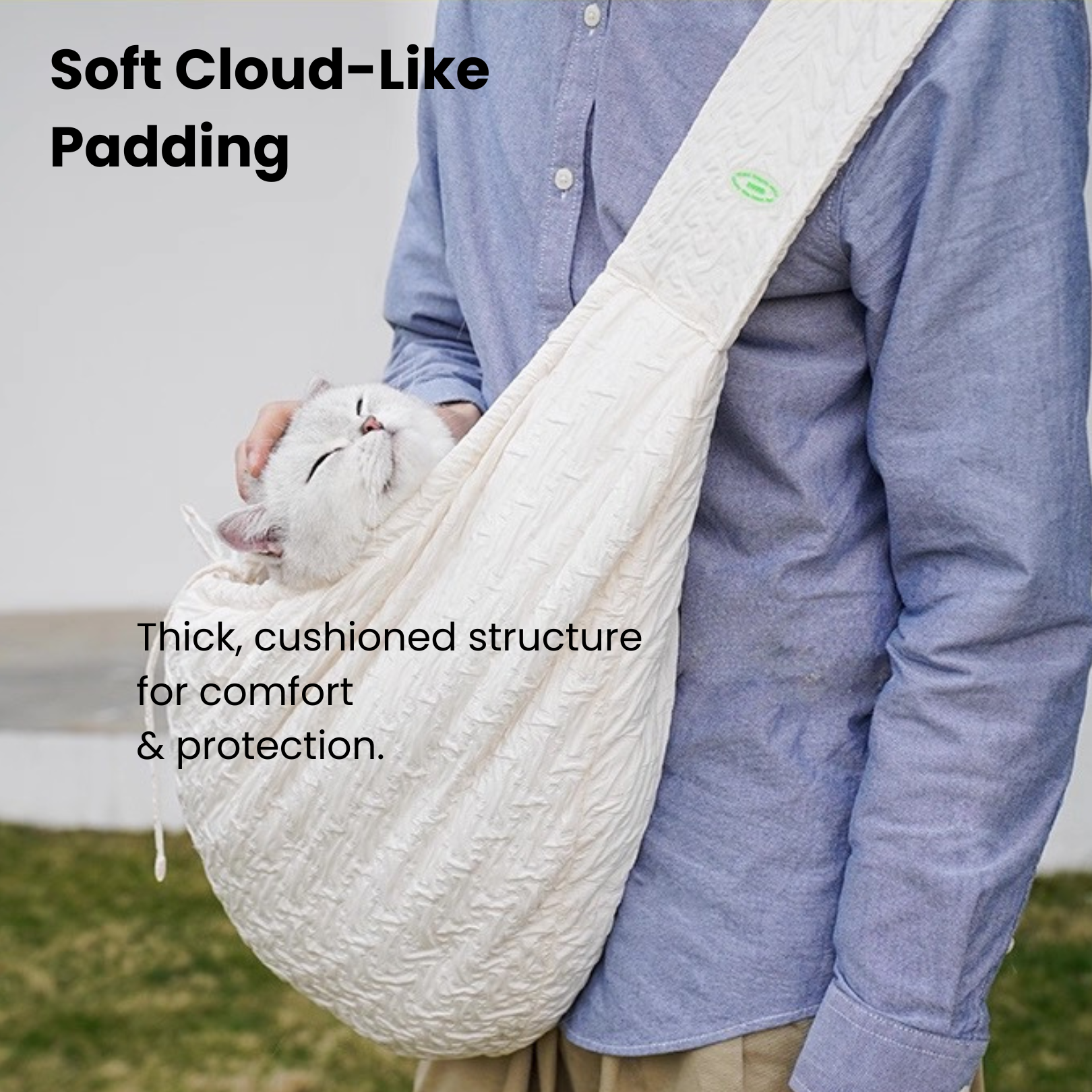 zeze Cloud Cat Carrier Shoulder Bag