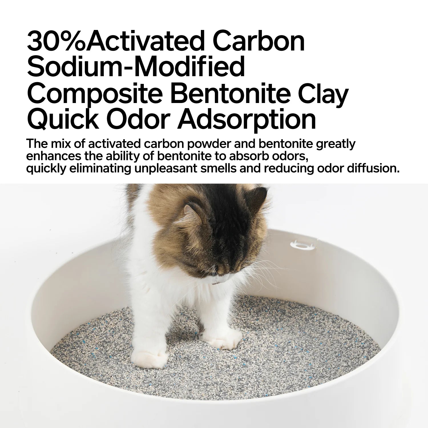 Sodium-Based Mineral Sand Cat Litter - 2 bags