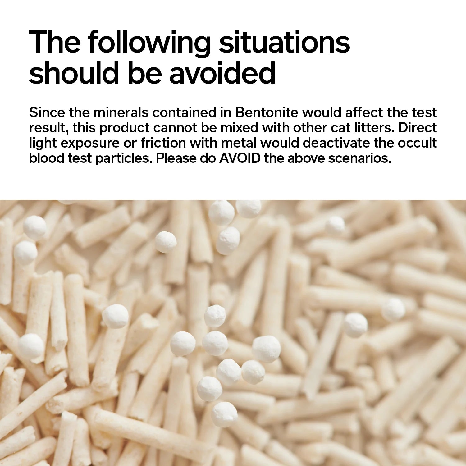 Tofu Health Cat Litter with Occult Blood (FOBT) Test Particles