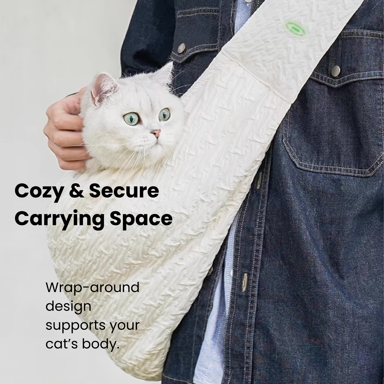 zeze Cloud Cat Carrier Shoulder Bag