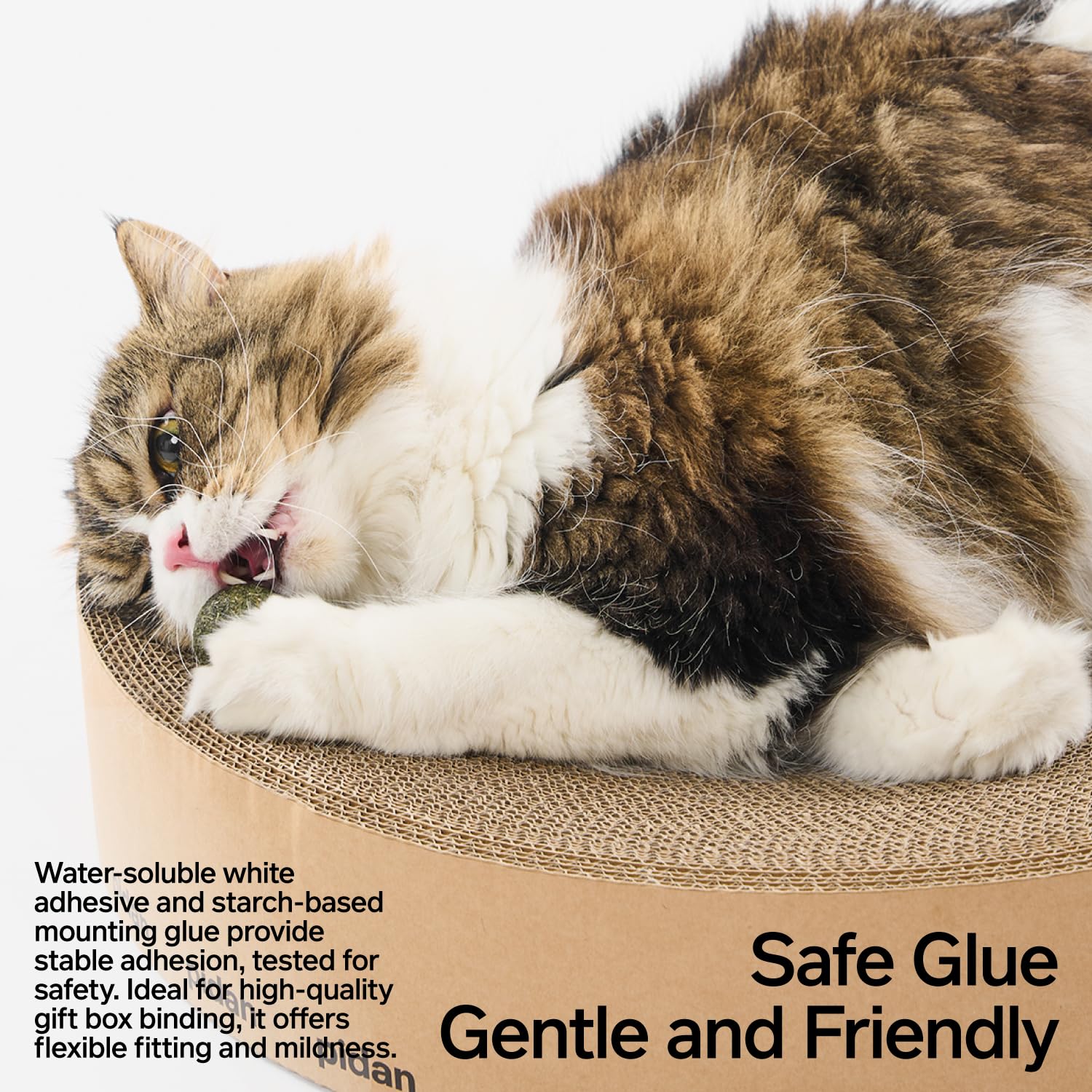 pidan Round Cardboard Cat Scratcher Cardboard