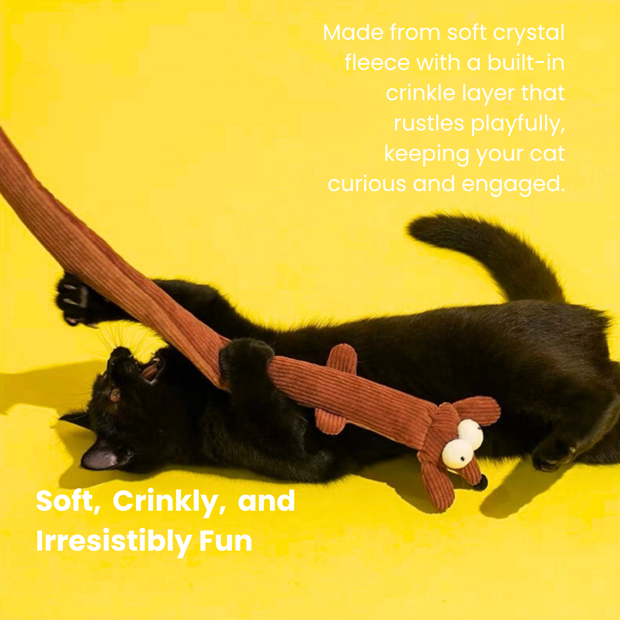 Dachshund Dog Teaser Wand for Cats