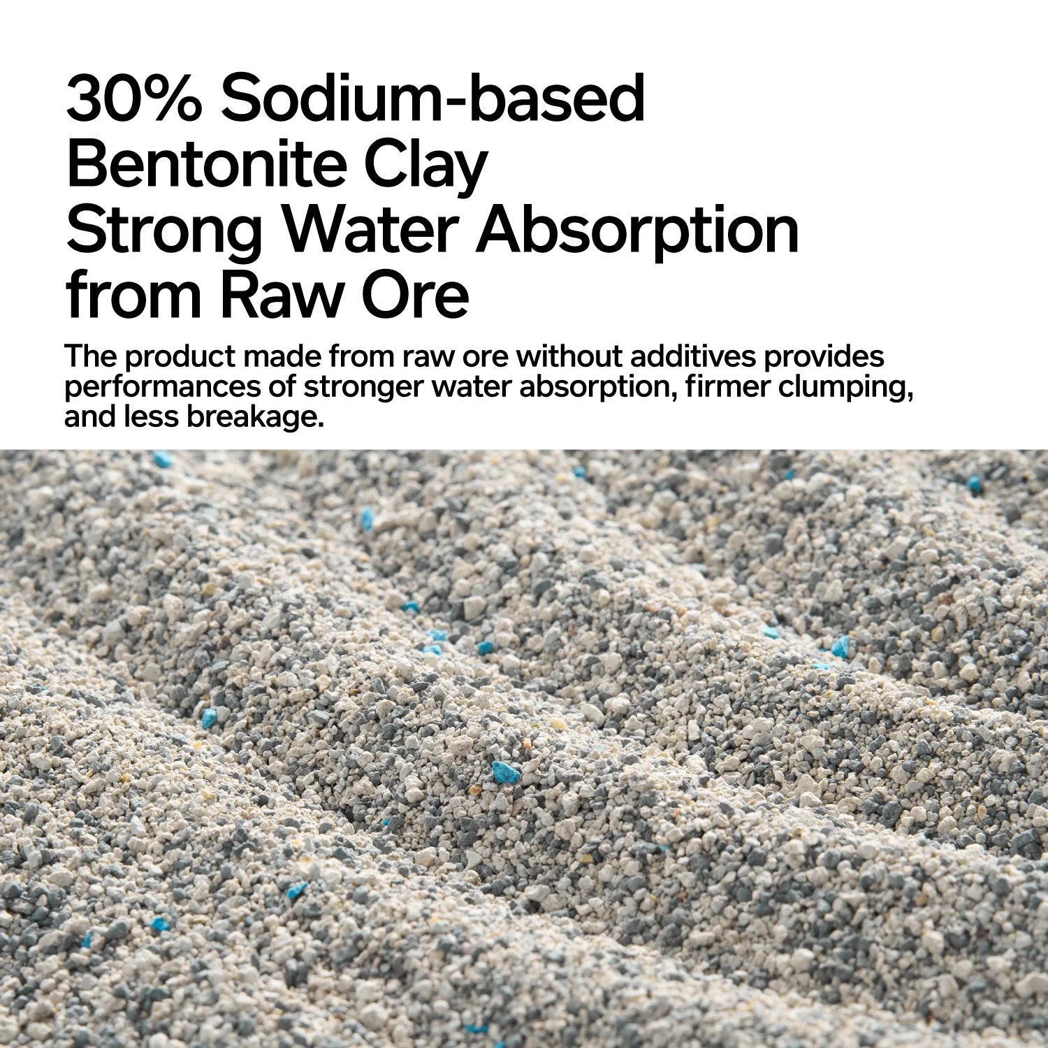 Sodium-Based Mineral Sand Cat Litter - 2 bags