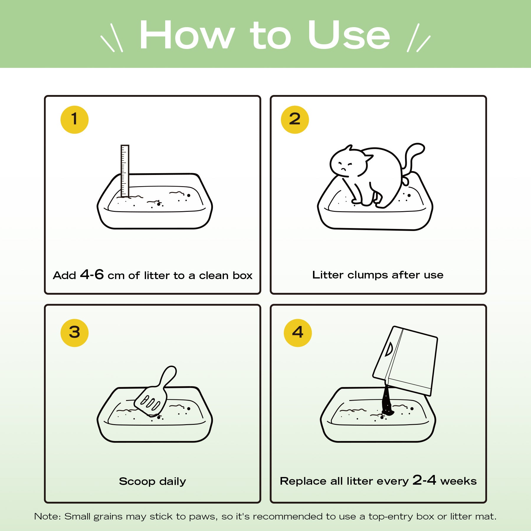 Xu Cuihua Cassava Cat Litter (Green Tea Scented)