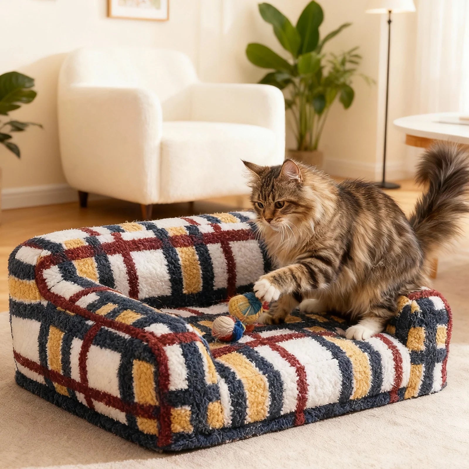 zeze Mondrian Vintage Pet Sofa Bed