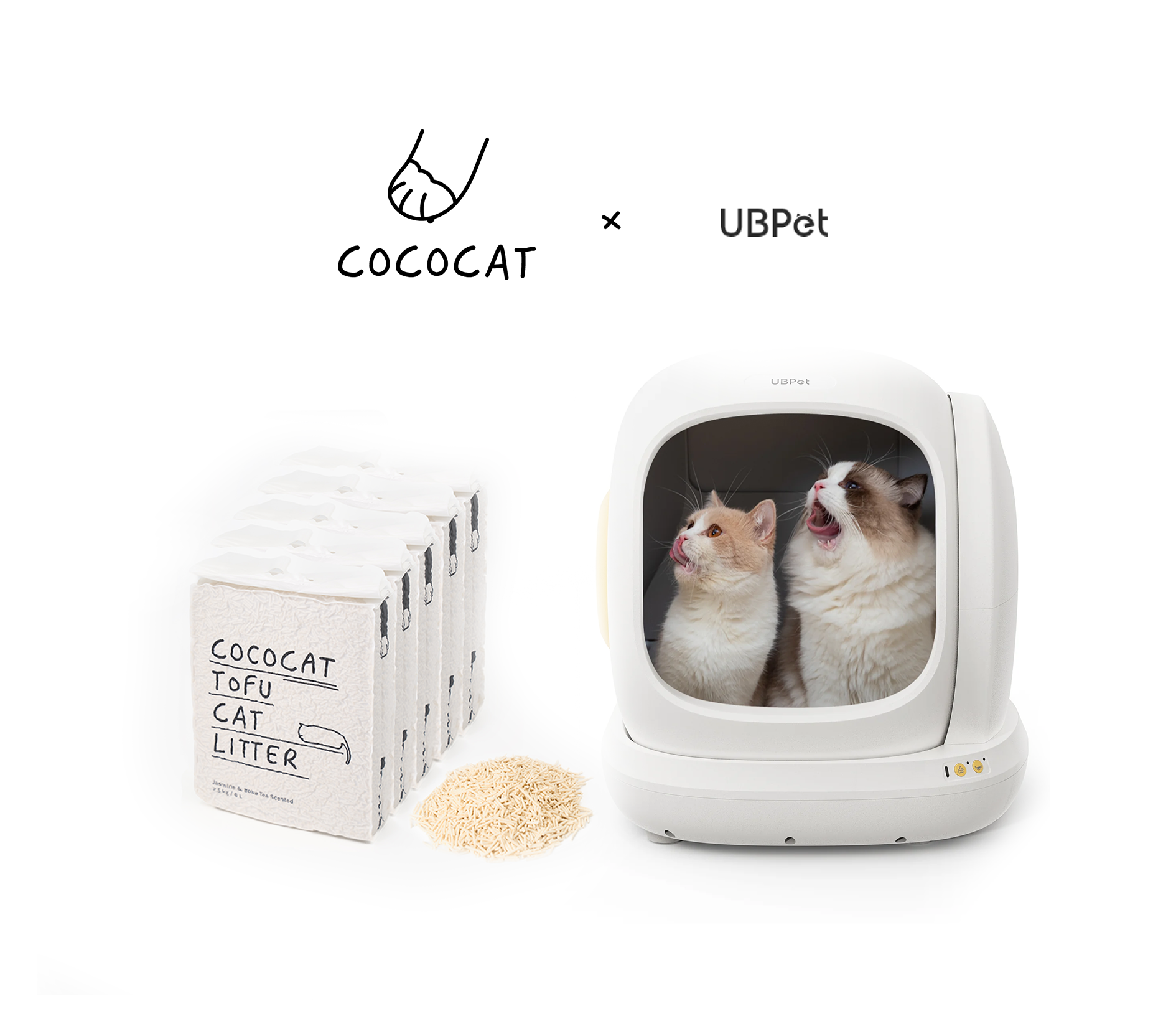 C20 Automatic Cat Litter Box (With Limited FREE 5 x Cat Litter)